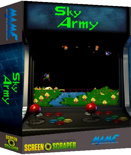 Sky Army — box-3D (SS)
