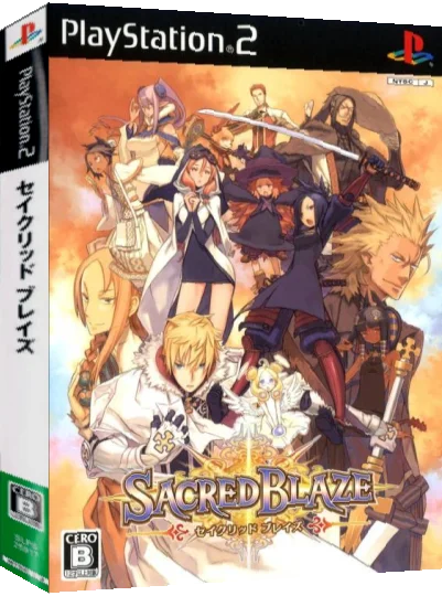 Sacred Blaze — box-3D (JP)