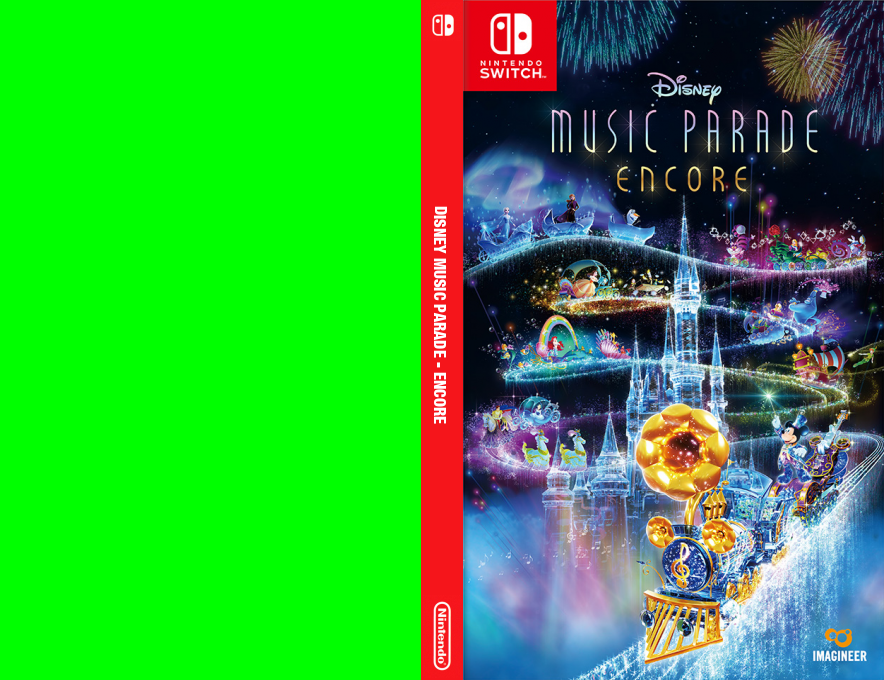 Disney Music Parade - Encore — box-texture (US)