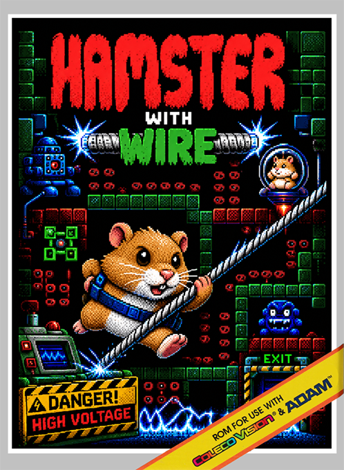 Hamster With Wire box art