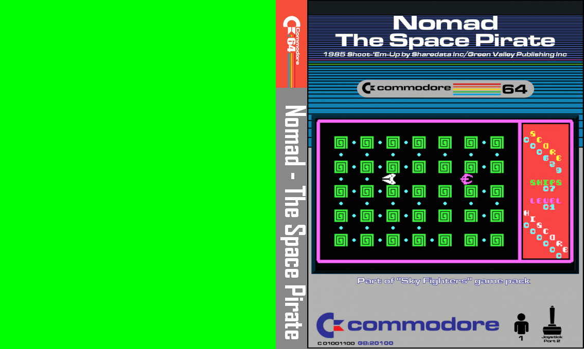 Nomad : The Space Pirate — box-texture (CUS)