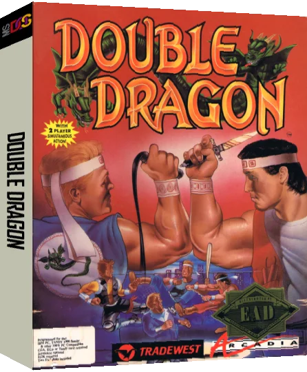 Double Dragon — box-3D (US)