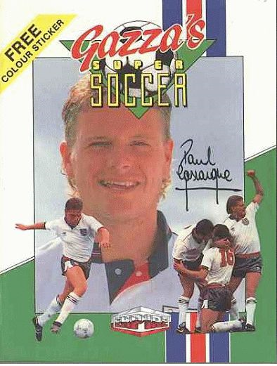 Gazza's Super Soccer box art