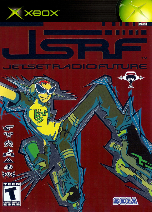 JSRF - Jet Set Radio Future box art