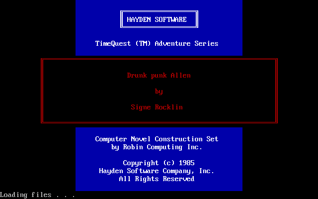 Punk Allen Trilogy, The — sstitle (WOR)