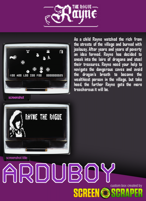 Rayne the Rogue — box-2D-back (SS)