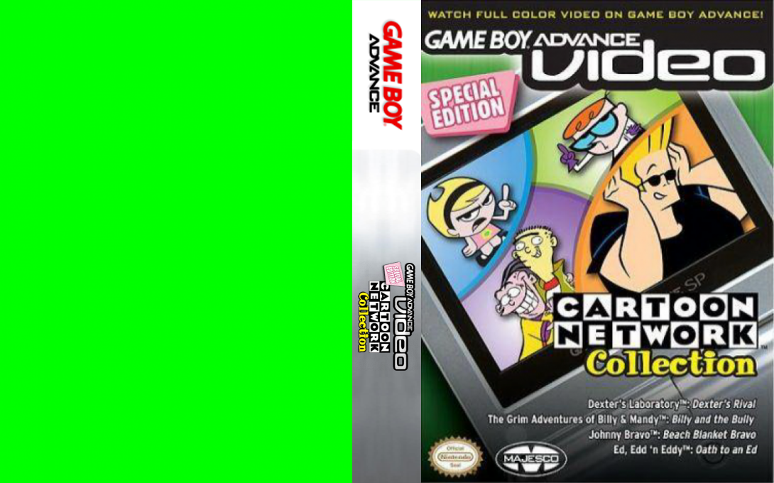 Game Boy Advance Video - Cartoon Network Collection - Special Edition — box-texture (CUS)