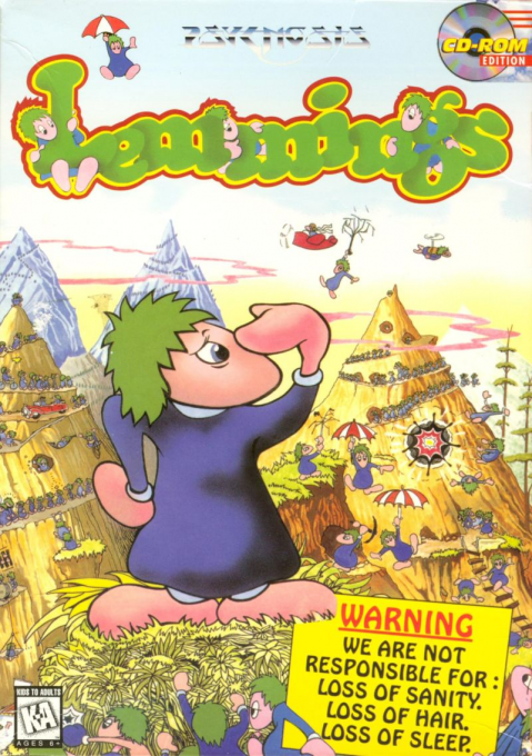 Lemmings box art