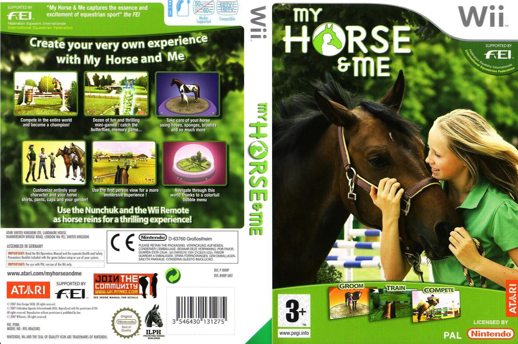 My Horse and Me — box-texture (US)