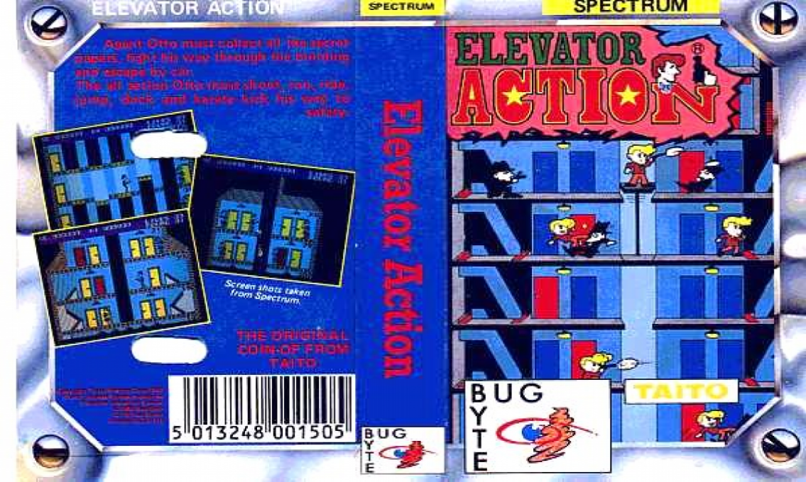 Elevator Action — box-texture (EU)