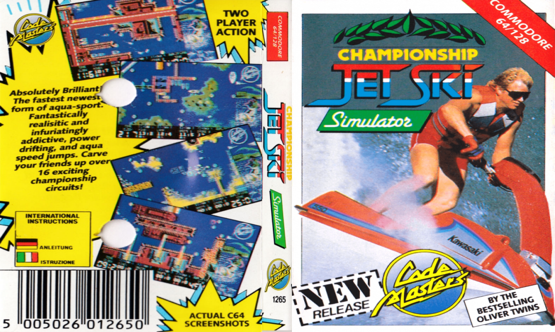 Jet Ski Simulator — box-texture (EU)