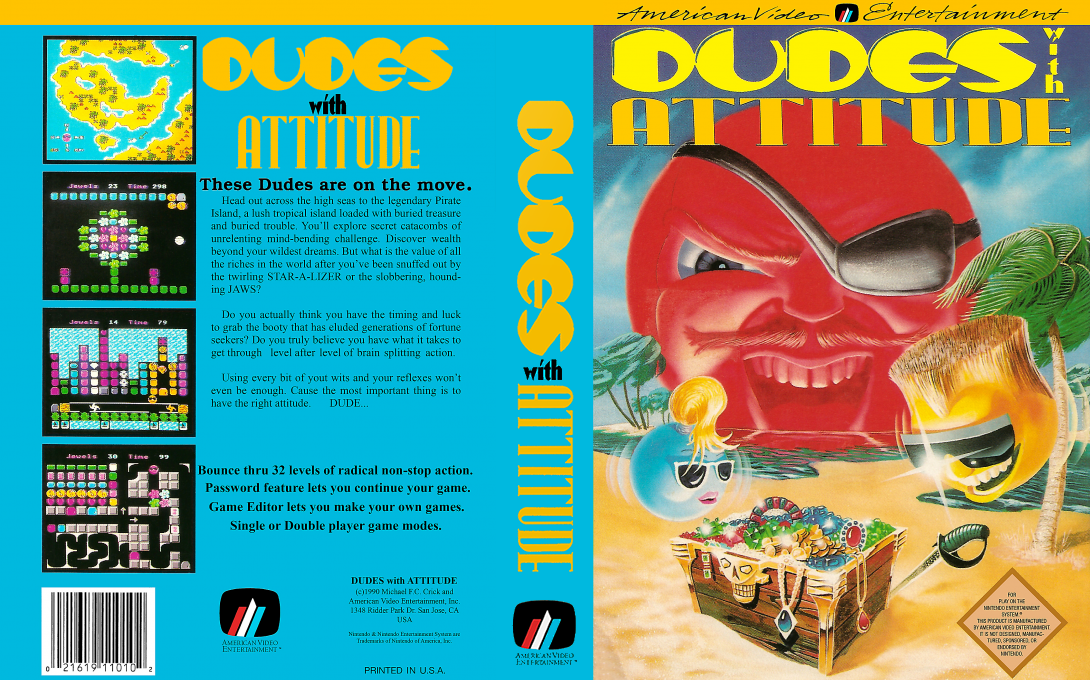 Dudes with Attitude — box-texture (US)