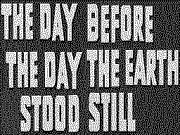 Day Before The Day The Earth Stood Still, The — sstitle (EU)