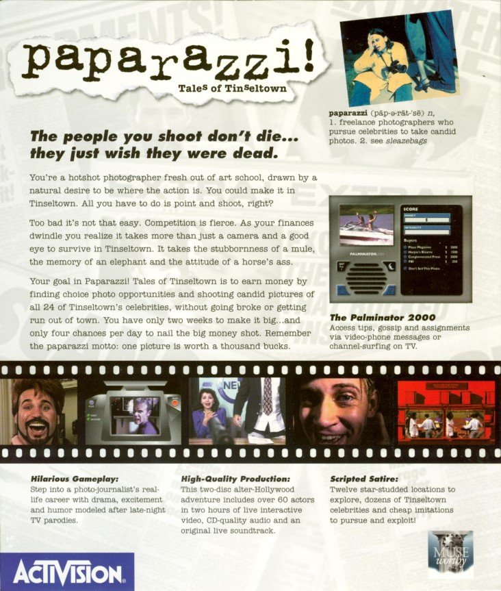 Paparazzi! Tales of Tinseltown — box-2D-back (WOR)