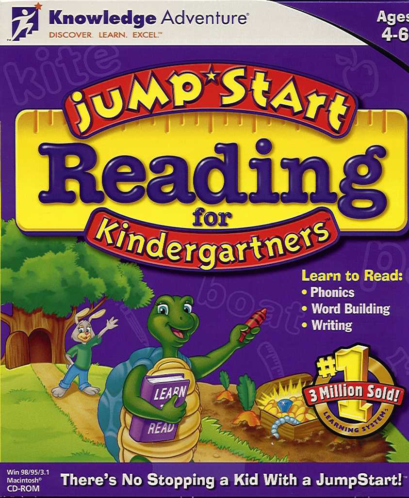 JumpStart Kindergarten Reading — box-2D (US)