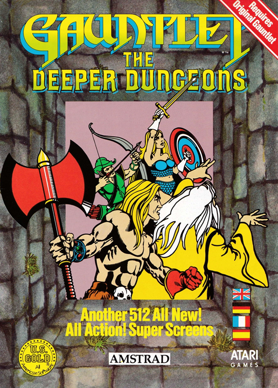 Gauntlet - The Deeper Dungeons box art