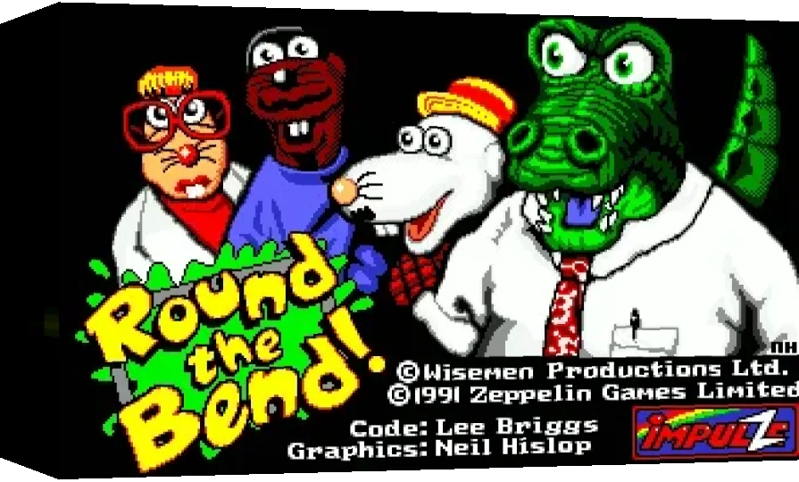 Round The Bend! — box-3D (WOR)