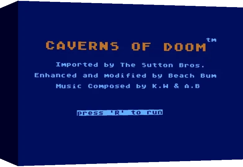 Caverns of Doom — box-3D (WOR)