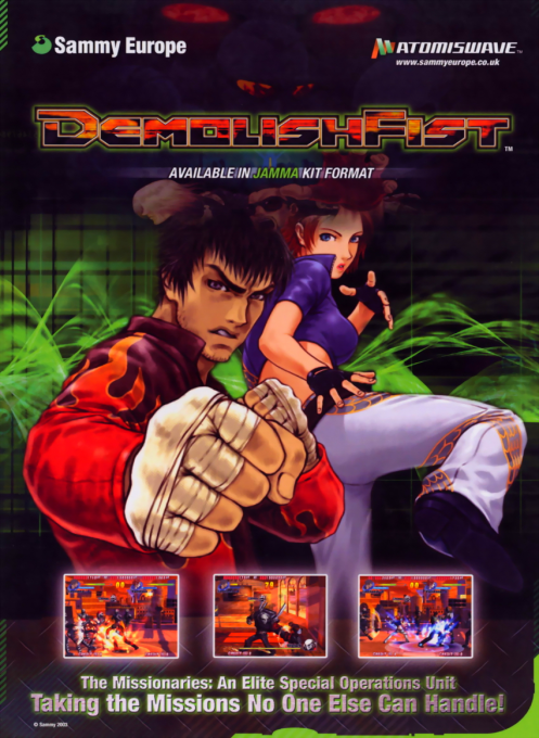 Demolish Fist — box-2D (EU)