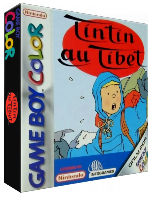 Tintin In Tibet — box-3D (EU)