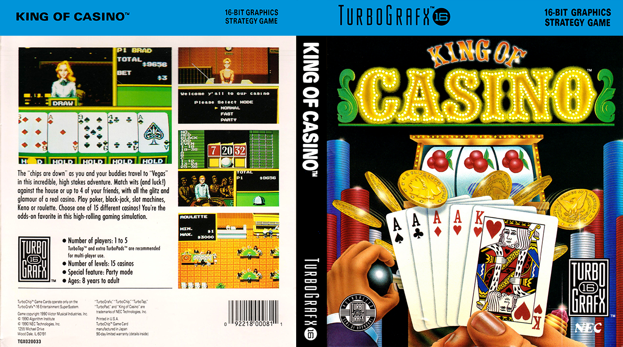 King of Casino — box-texture (US)