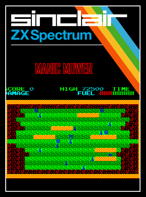 Manic Mower box art