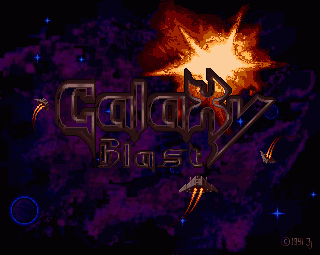 Galaxy Blast — sstitle (WOR)