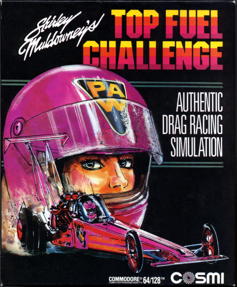 Shirley Muldowney's Top Fuel Challenge box art