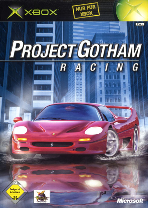 Project Gotham - World Street Racer — box-2D (DE)
