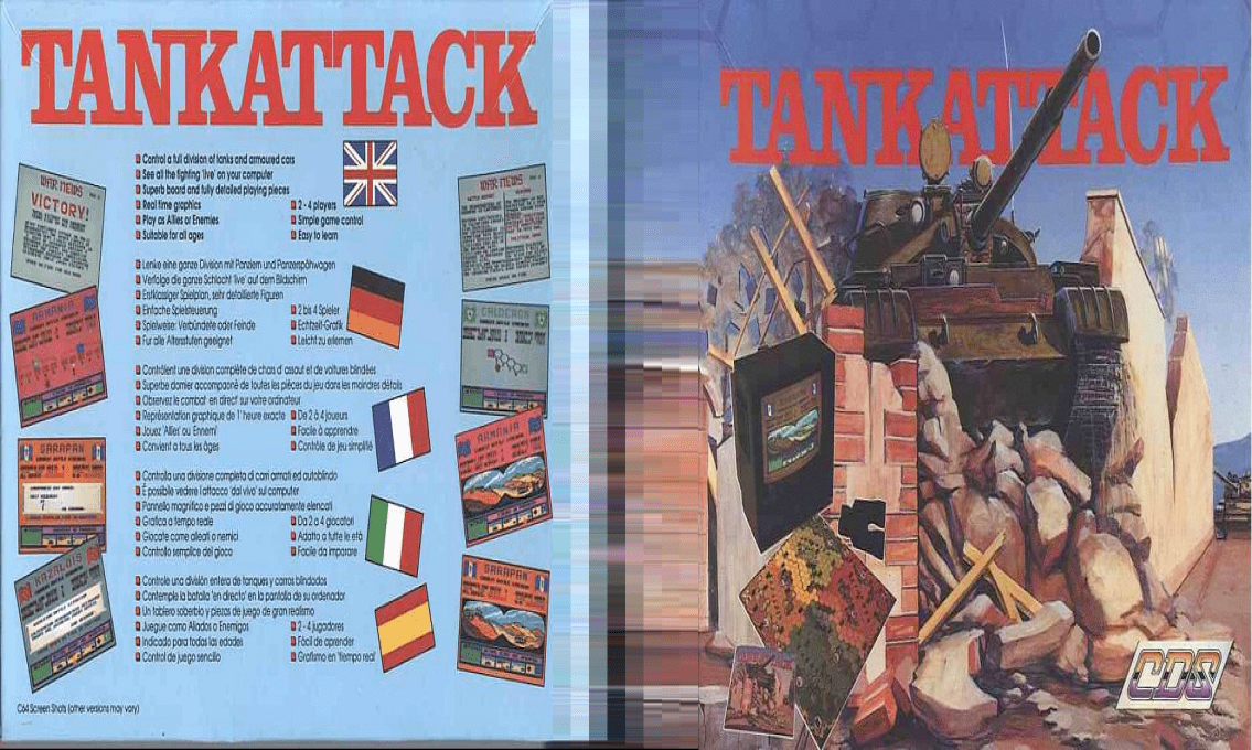 Tank Attack — box-texture (US)