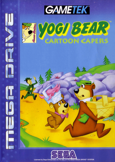 Yogi Bear - Cartoon Capers box art