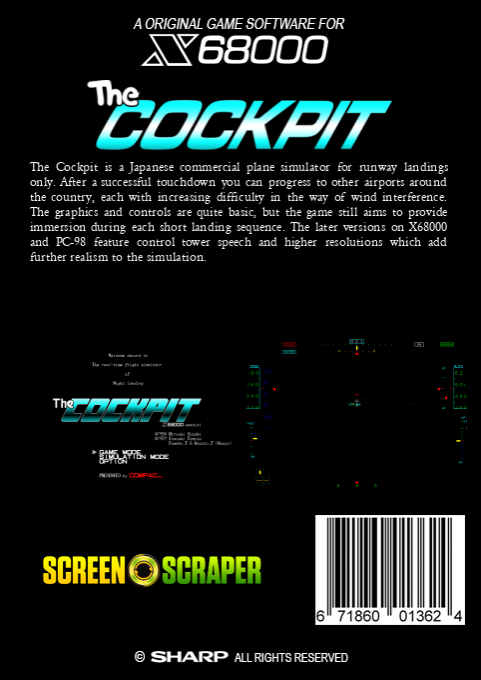 The Cockpit — box-2D-back (SS)