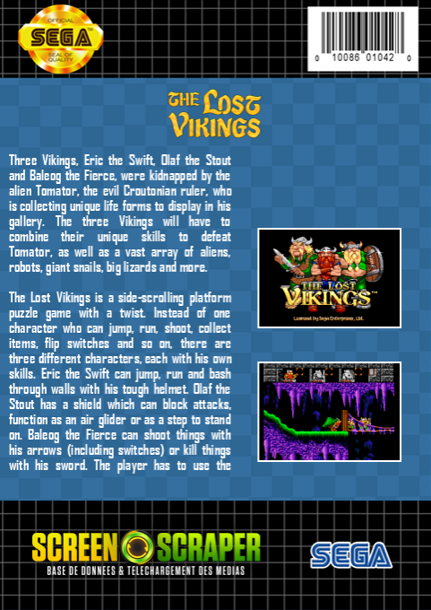 Lost Vikings, The — box-2D-back (SS)