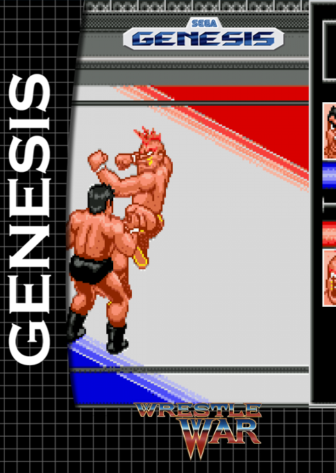 Wrestle War — box-2D (SS)