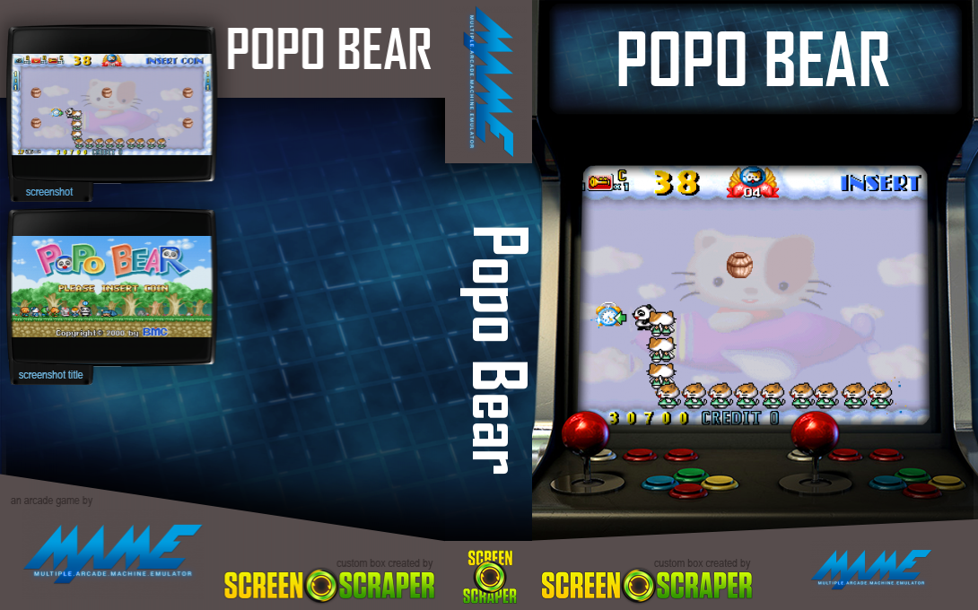 Popo Bear — box-texture (SS)