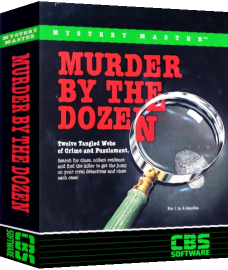 Mystery Master - Murder By The Dozen — box-3D (US)