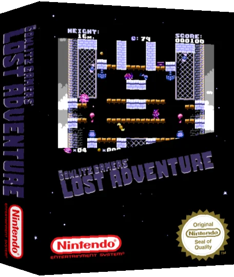 Cowlitz Gamers' Lost Adventure, The — box-3D (SS)
