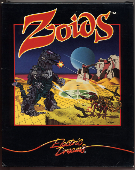 Zoids - The Battle Begins (Martech) box art