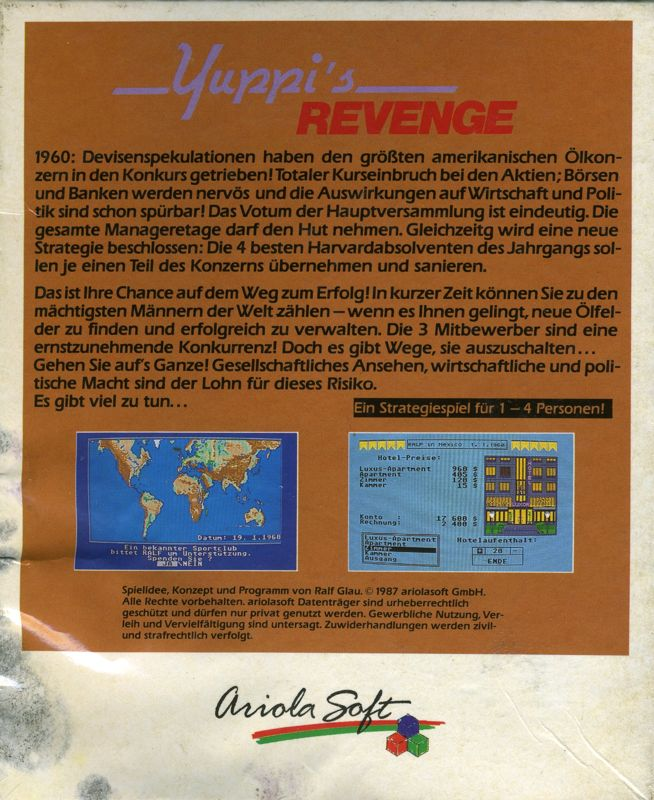 Yuppi's Revenge — box-2D-back (EU)