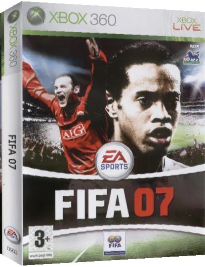 FIFA 07 — box-3D (UK)
