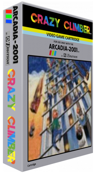 Crazy Climber — box-3D (US)
