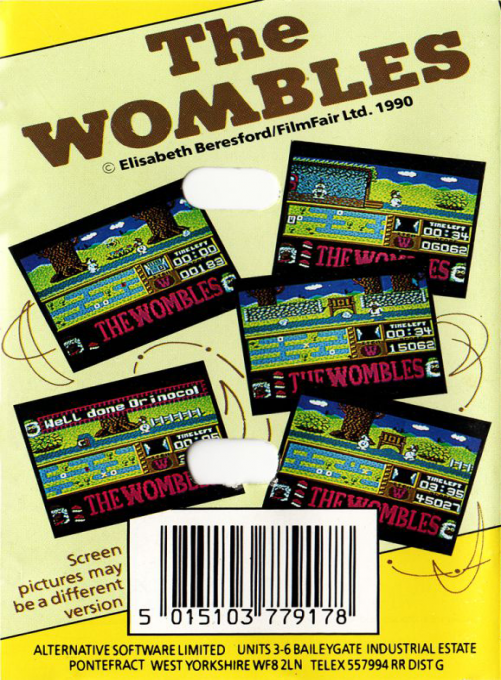 The Wombles — box-2D-back (EU)