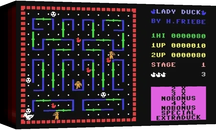 Lady Duck — box-3D (WOR)