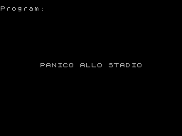 Panico Allo Stadio — sstitle (WOR)