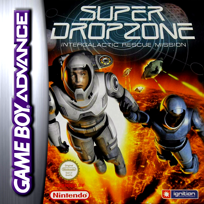 Super Dropzone - Intergalactic Rescue Mission — box-2D (EU)
