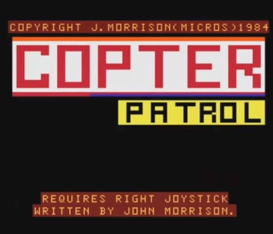 Copter Patrol — sstitle (WOR)