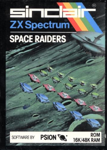 Space Raiders — box-2D (EU)