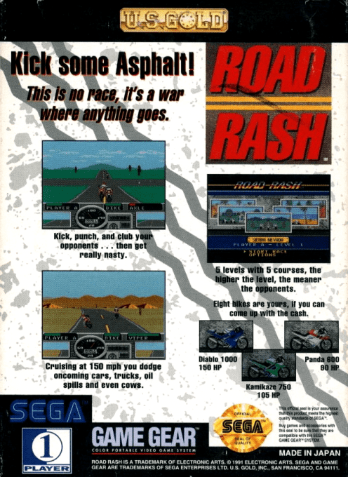 Road Rash — box-2D-back (US)