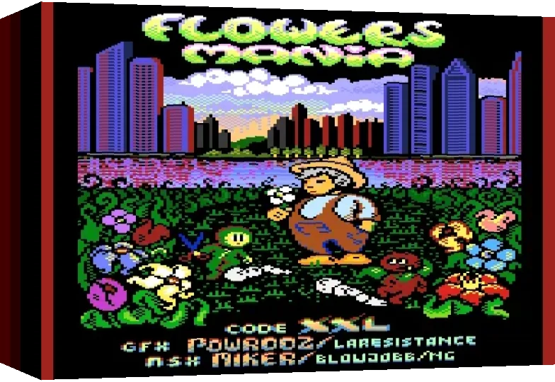 Flowers Mania — box-3D (WOR)