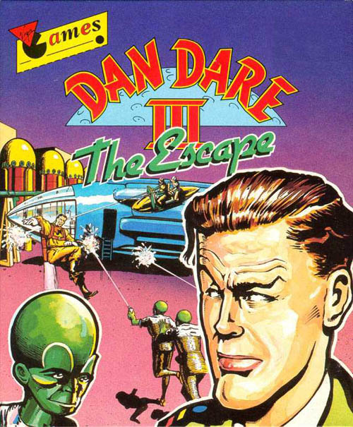 Dan Dare 3 - The Escape box art